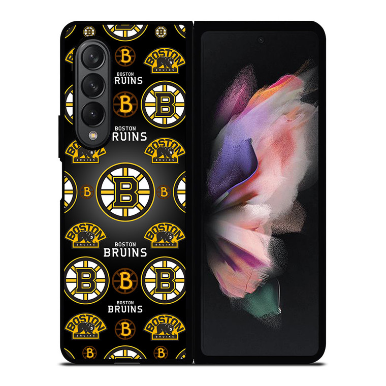 BOSTON BRUINS COLLAGE Samsung Galaxy Z Fold 3 Case Cover