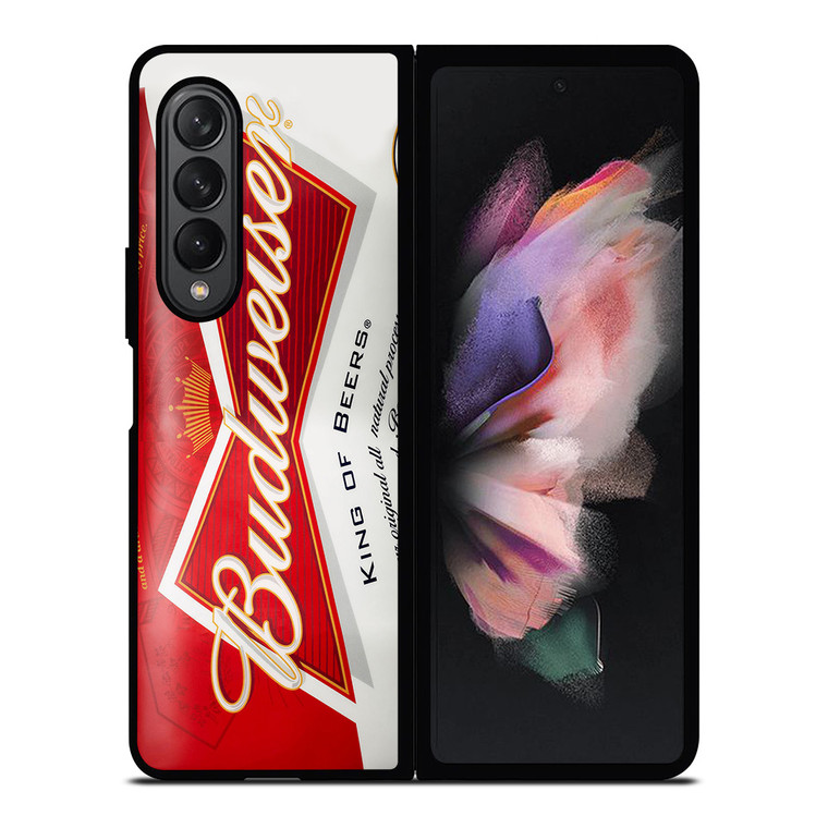 BUDWEISER CAN KING OF BEER Samsung Galaxy Z Fold 3 Case Cover