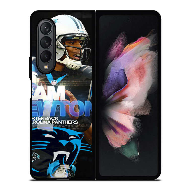 CAM NEWTON CAROLINA PANTHERS 2 Samsung Galaxy Z Fold 3 Case Cover