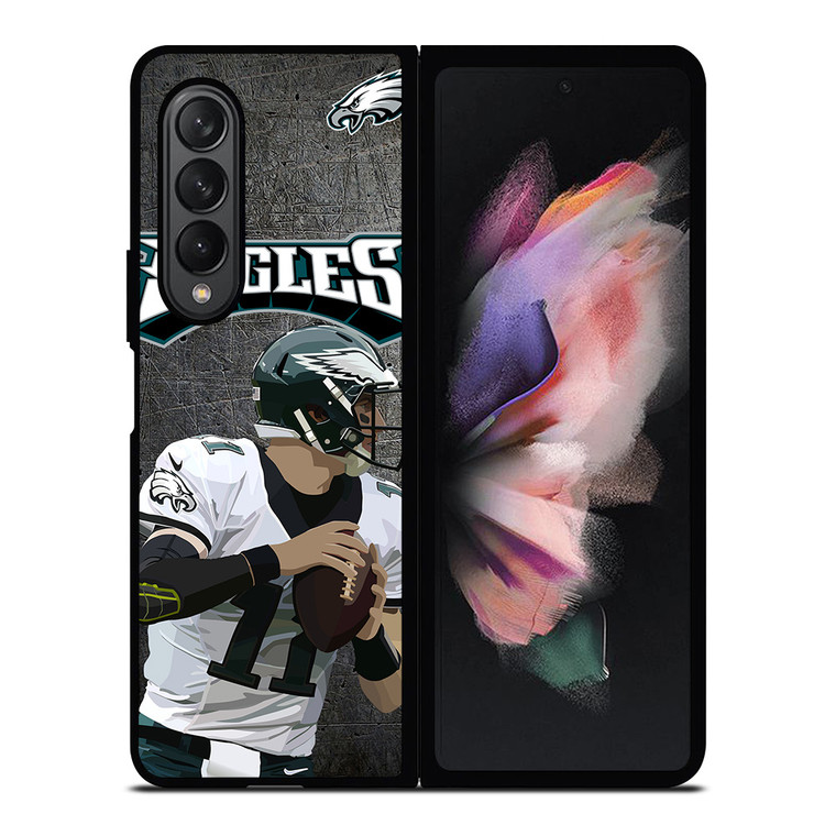 CARSON WENTZ PHILADELPHIA EAGLES 3 Samsung Galaxy Z Fold 3 Case Cover