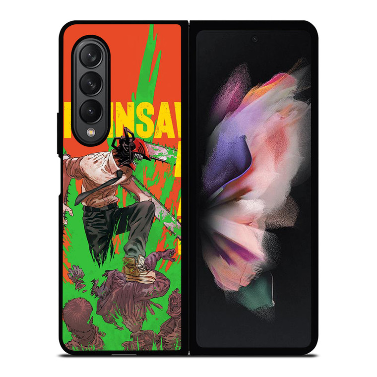 CHAINSAW MAN MANGA DENJI Samsung Galaxy Z Fold 3 Case Cover