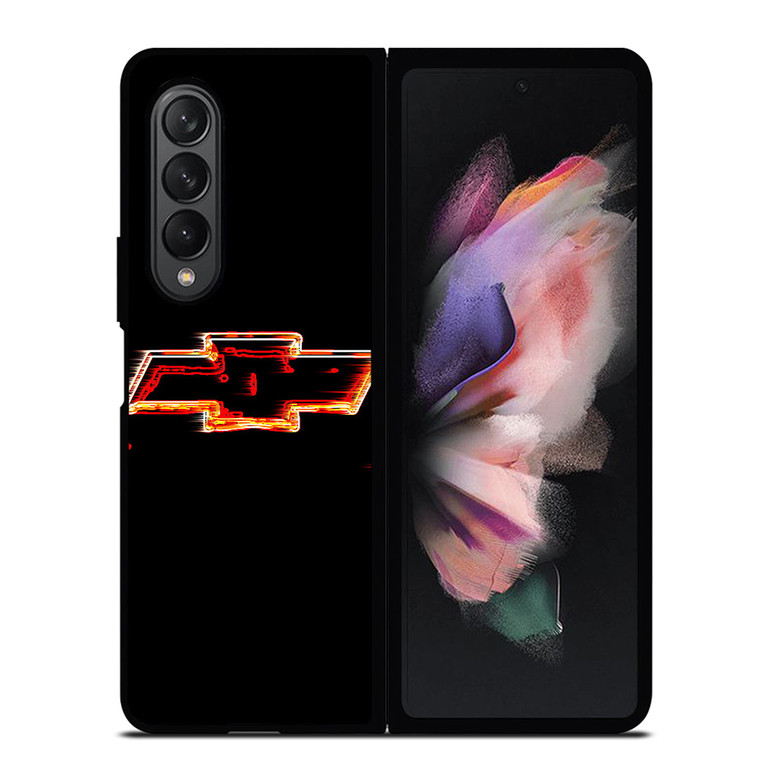 CHEVY BOWTIE NEON LOGO Samsung Galaxy Z Fold 3 Case Cover