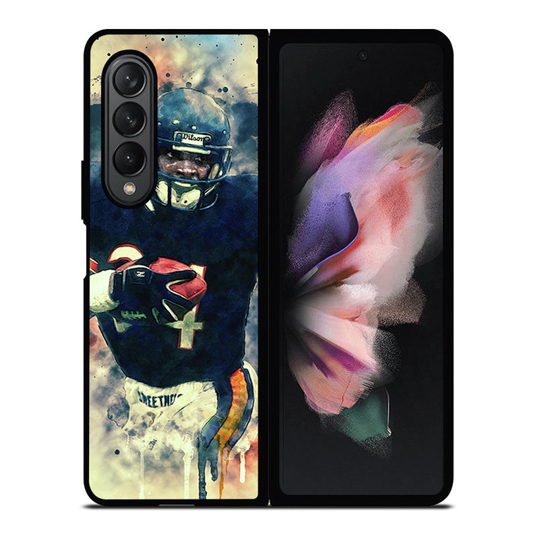 CHICAGO BEARS WALTER PAYTON Samsung Galaxy Z Fold 3 Case Cover
