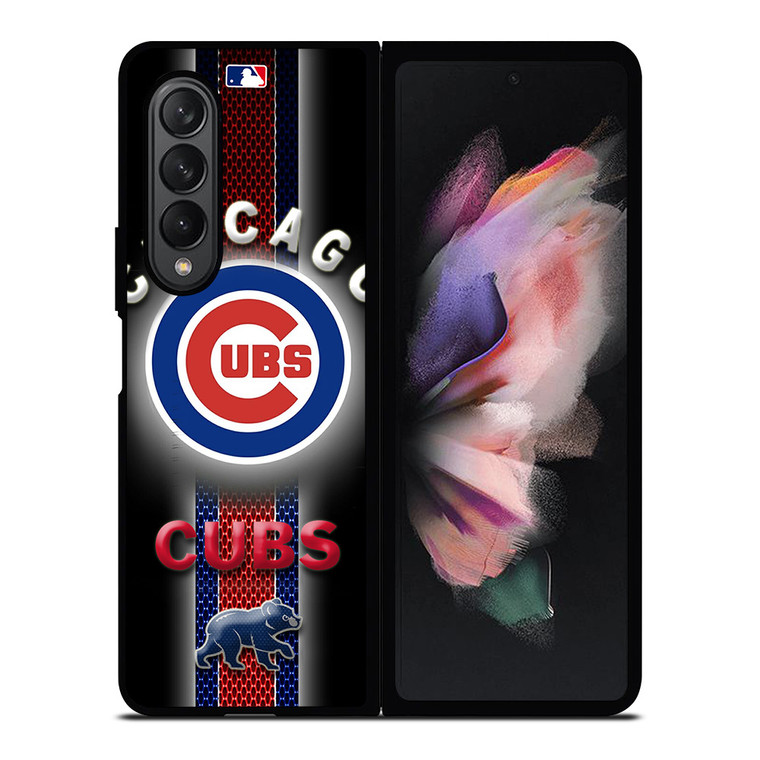 CHICAGO CUBS LOGO BASEBALL CLUB Samsung Galaxy Z Fold 3 Case Cover