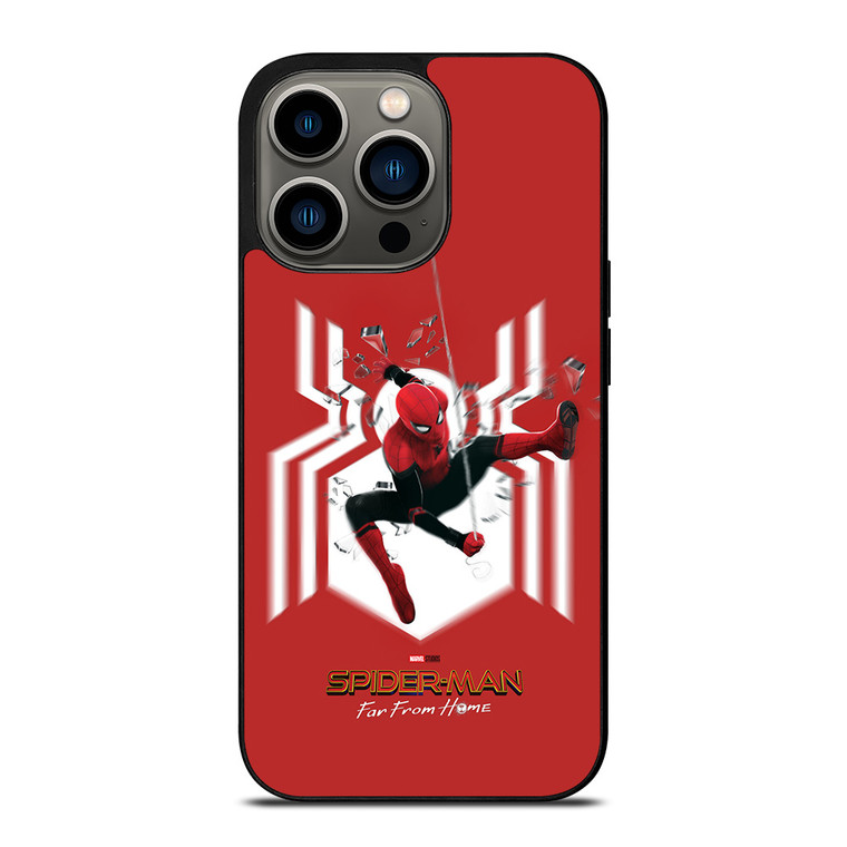 SPIDERMAN FAR FROM HOME LOGO RED ACTION iPhone 13 Pro Case