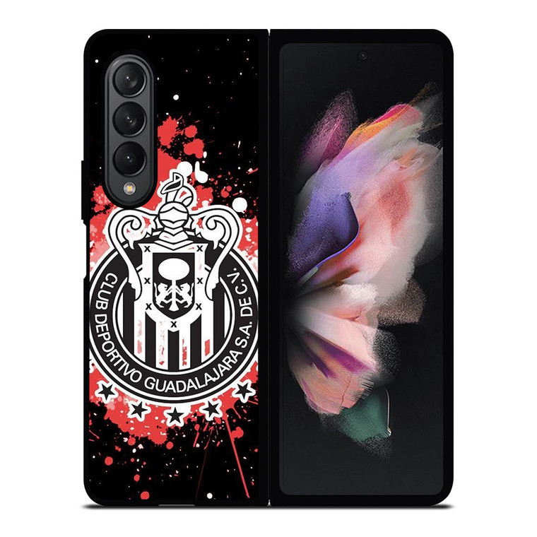 CHIVAS GUADALAJARA FC LOGO ART Samsung Galaxy Z Fold 3 Case Cover