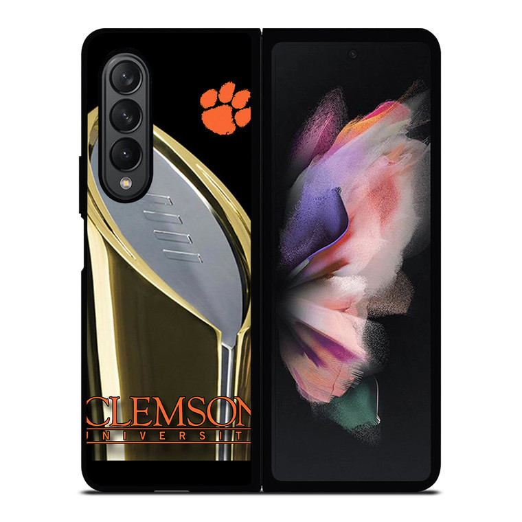 CLEMSON TIGERS CHAMPS Samsung Galaxy Z Fold 3 Case Cover