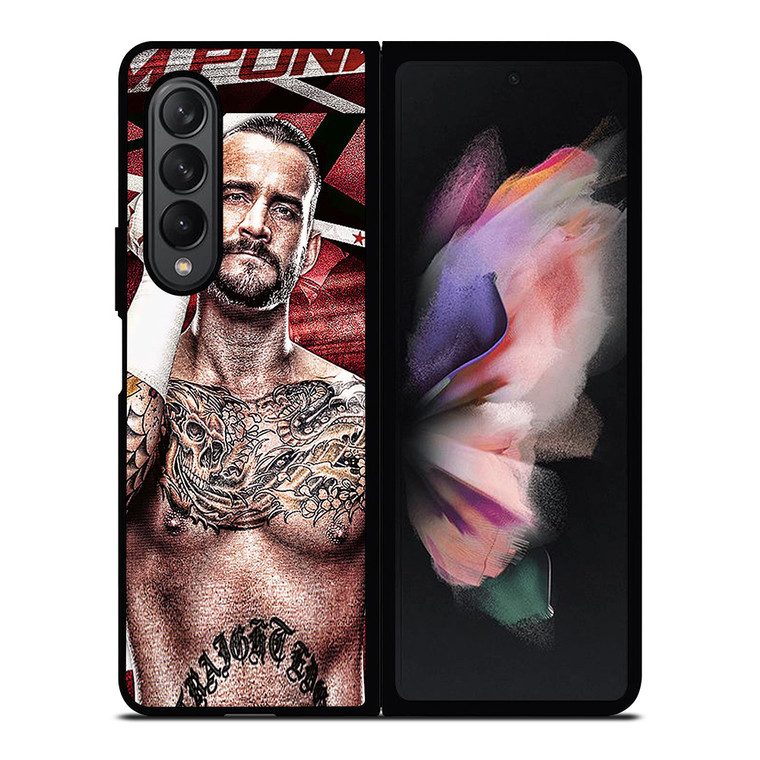 CM PUNK GLOVES Samsung Galaxy Z Fold 3 Case Cover