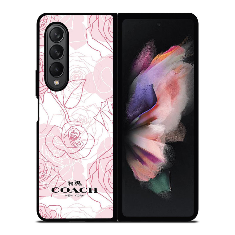 COACH ROSES Samsung Galaxy Z Fold 3 Case Cover
