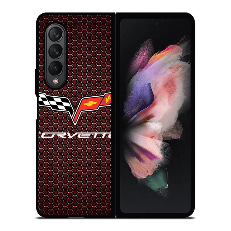CORVETTE ART LOGO 006 Samsung Galaxy Z Fold 3 Case Cover