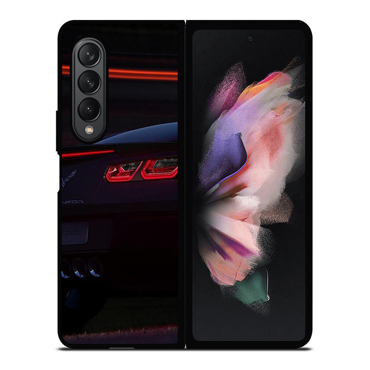 CORVETTE CAR LOGO Samsung Galaxy Z Fold 3 Case Cover