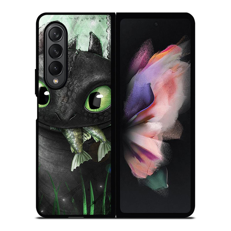 CUTE TOOTHLESS Samsung Galaxy Z Fold 3 Case Cover