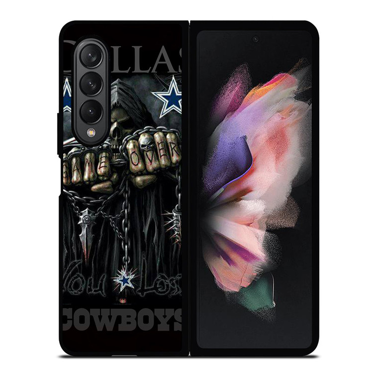 DALLAS COWBOYS SKULL Samsung Galaxy Z Fold 3 Case Cover