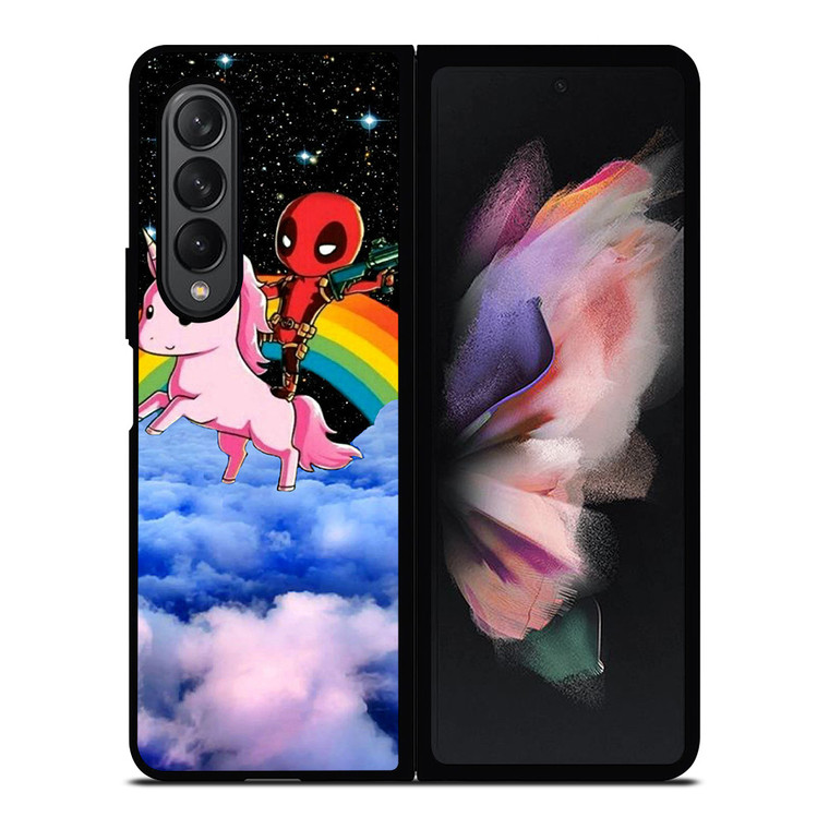 DEADPOOL UNICORN Samsung Galaxy Z Fold 3 Case Cover DEADPOOL UNICORN Samsung Galaxy Z Fold 3 Case Cover