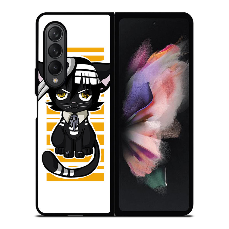 DEATH THE KID CAT Samsung Galaxy Z Fold 3 Case Cover