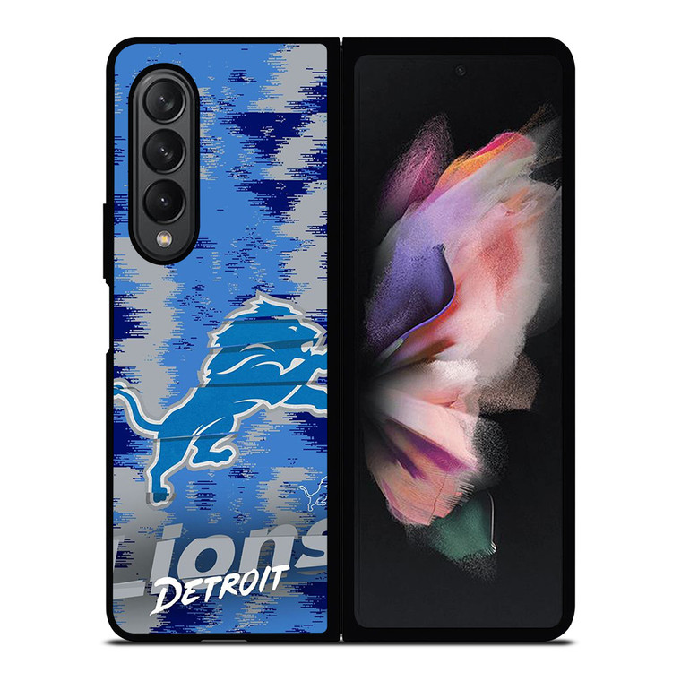 DETROIT LIONS LOGO ICON Samsung Galaxy Z Fold 3 Case Cover