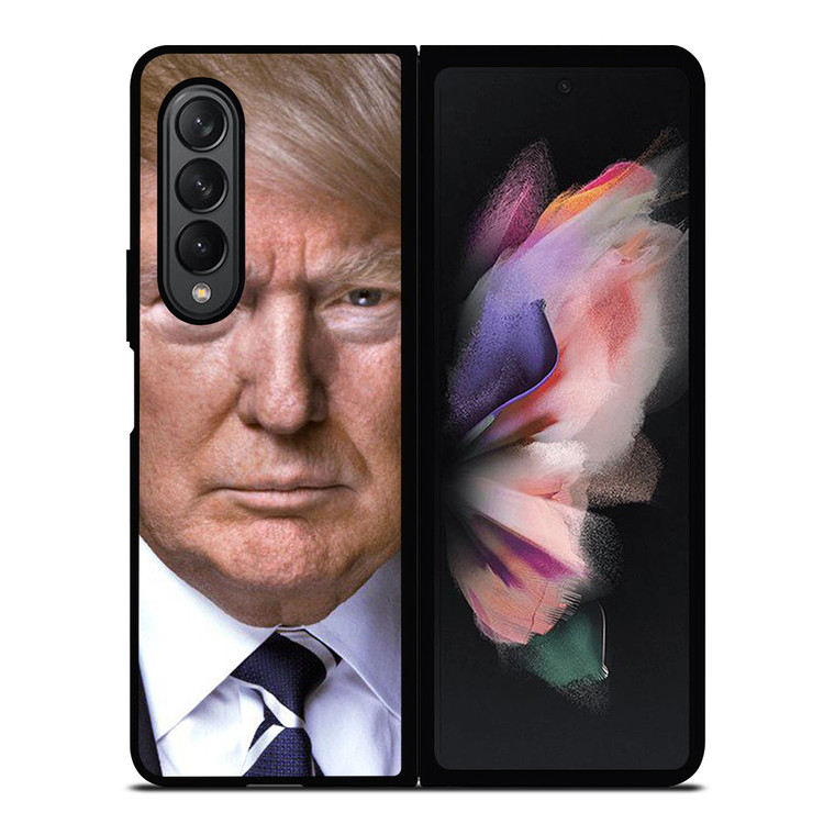 DONALD TRUMP DEEP SIGHT Samsung Galaxy Z Fold 3 Case Cover