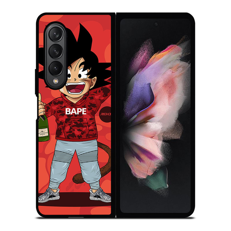 DRAGON BALL Z X BAPE CAMO Samsung Galaxy Z Fold 3 Case Cover