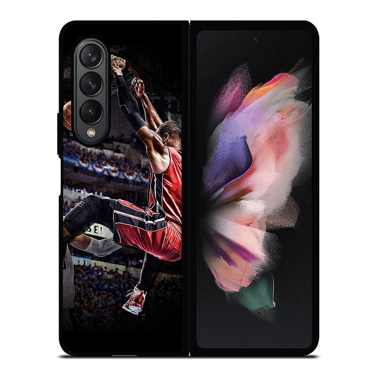 DWAYNE WADE MIAMI DUNK Samsung Galaxy Z Fold 3 Case Cover
