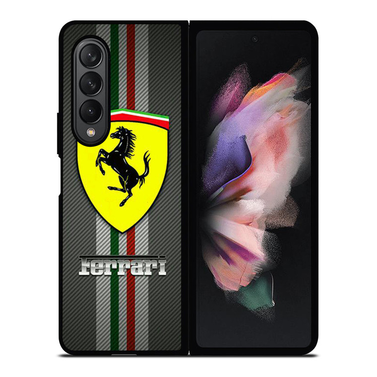 FERRARI LOGO 2 Samsung Galaxy Z Fold 3 Case Cover