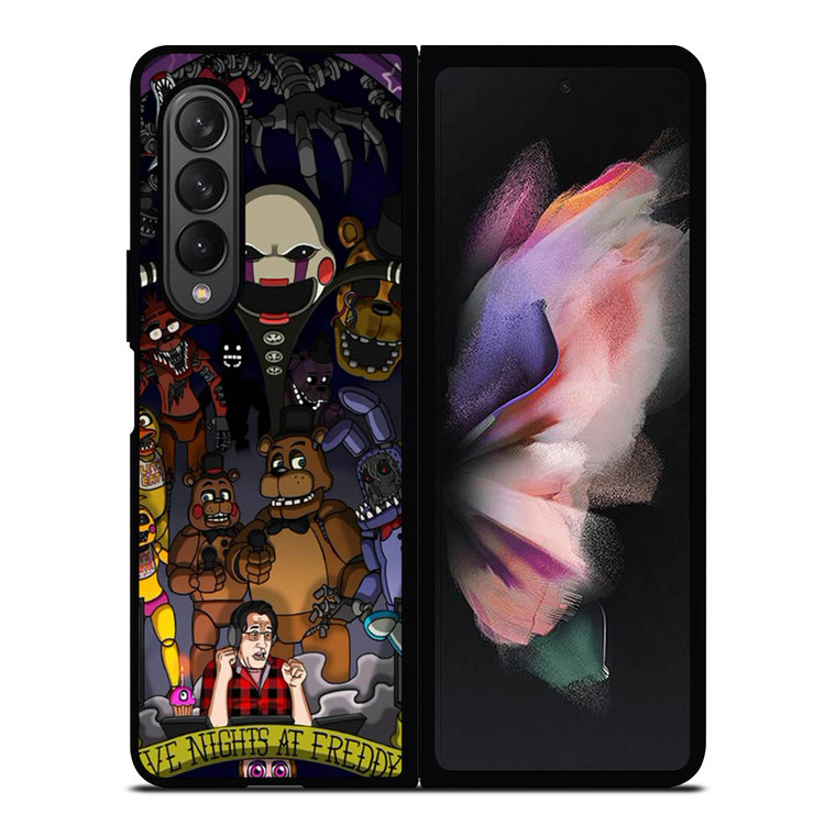 FIVE NIGHTS AT FREDDY'S CARTOON Samsung Galaxy Z Fold 3 Case Cover