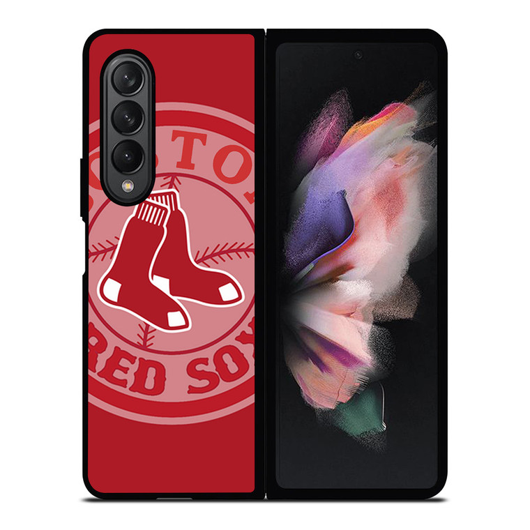 FOOTBALL CLUB BOSTON RED SOX LOGO Samsung Galaxy Z Fold 3 Case Cover