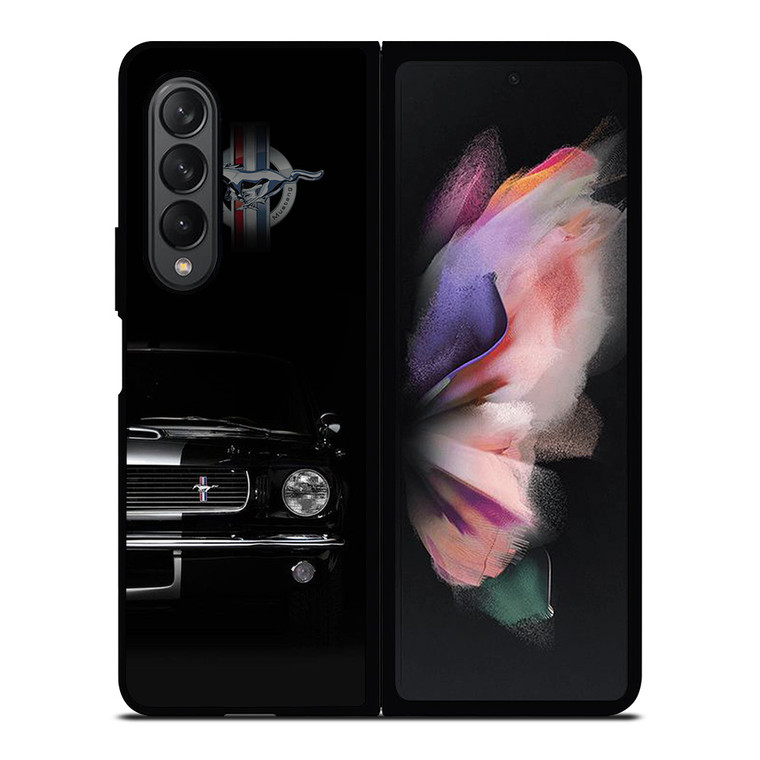 FORD MUSTANG BLACK Samsung Galaxy Z Fold 3 Case Cover