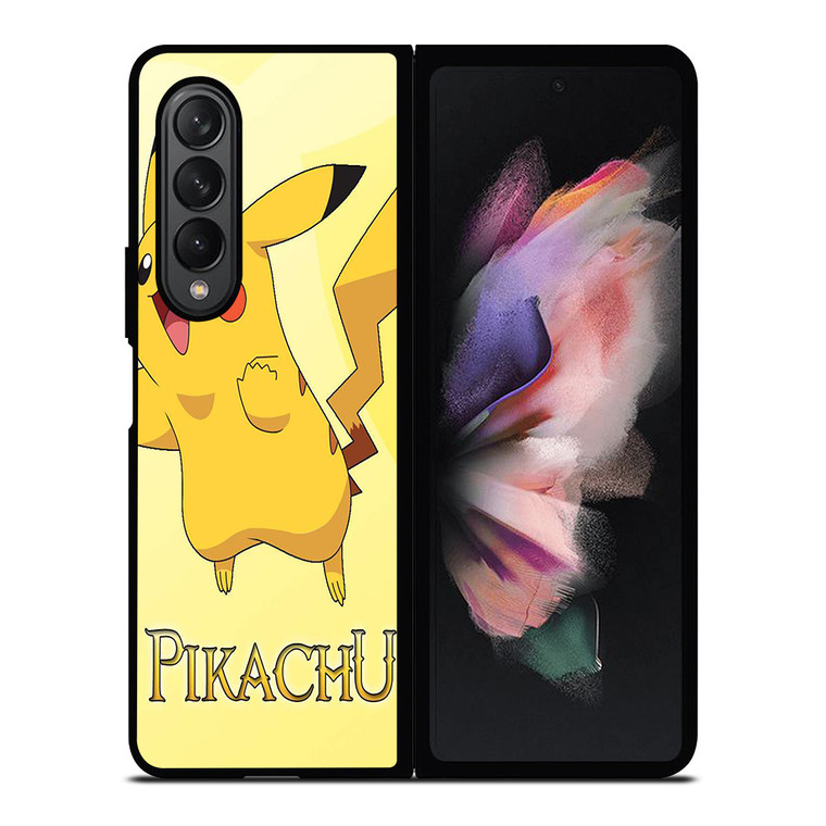 FUNNY CUTE PIKACHU POKEMON Samsung Galaxy Z Fold 3 Case Cover