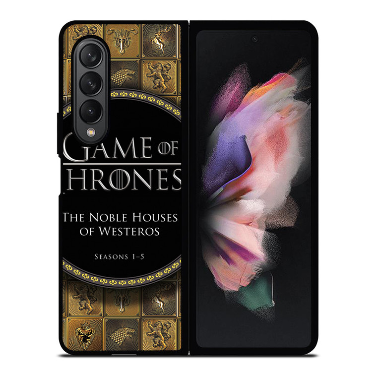 GAME OF THRONES THE NOBLE HOUSES OF WESTEROS Samsung Galaxy Z Fold 3 Case Cover