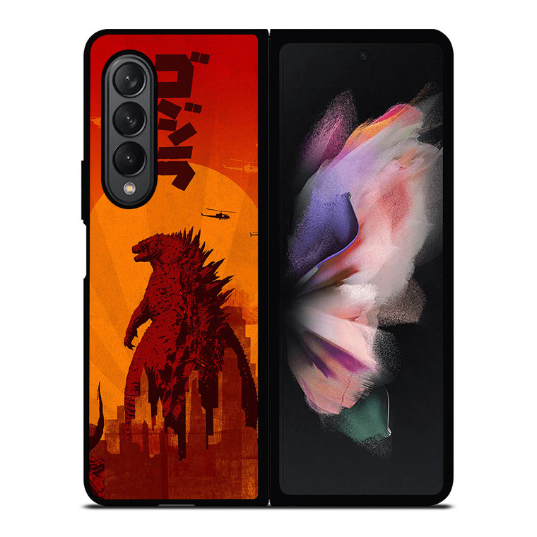 GODZILA MONSTER ART Samsung Galaxy Z Fold 3 Case Cover