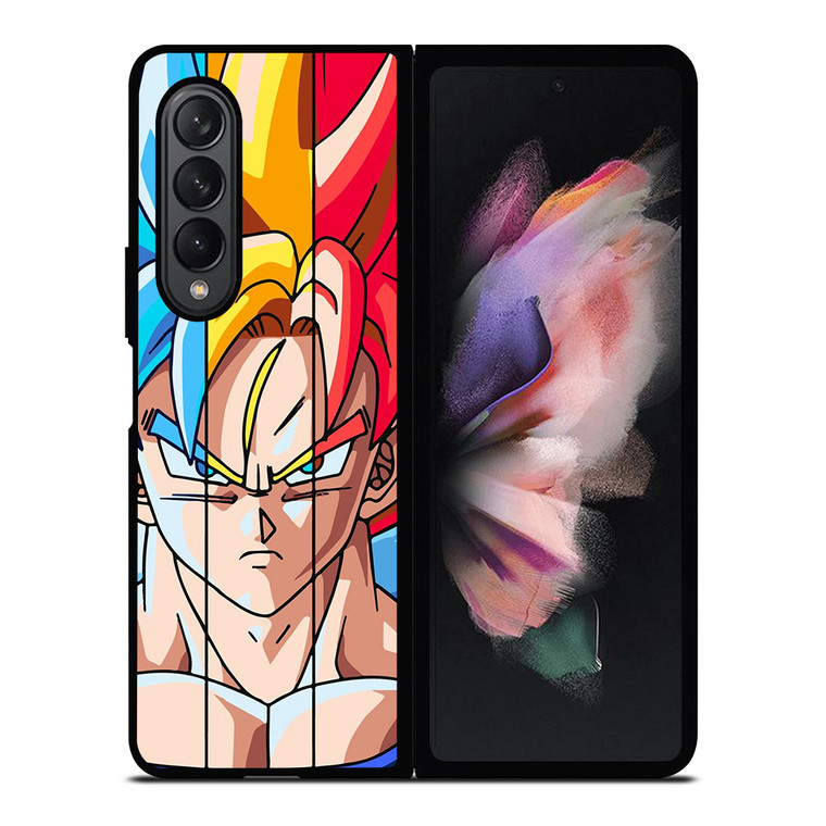 GOKU DRAGON BALL FACES Samsung Galaxy Z Fold 3 Case Cover
