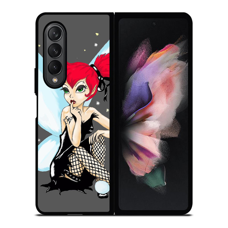 GOTHIC TINKERBELL DISNEY Samsung Galaxy Z Fold 3 Case Cover