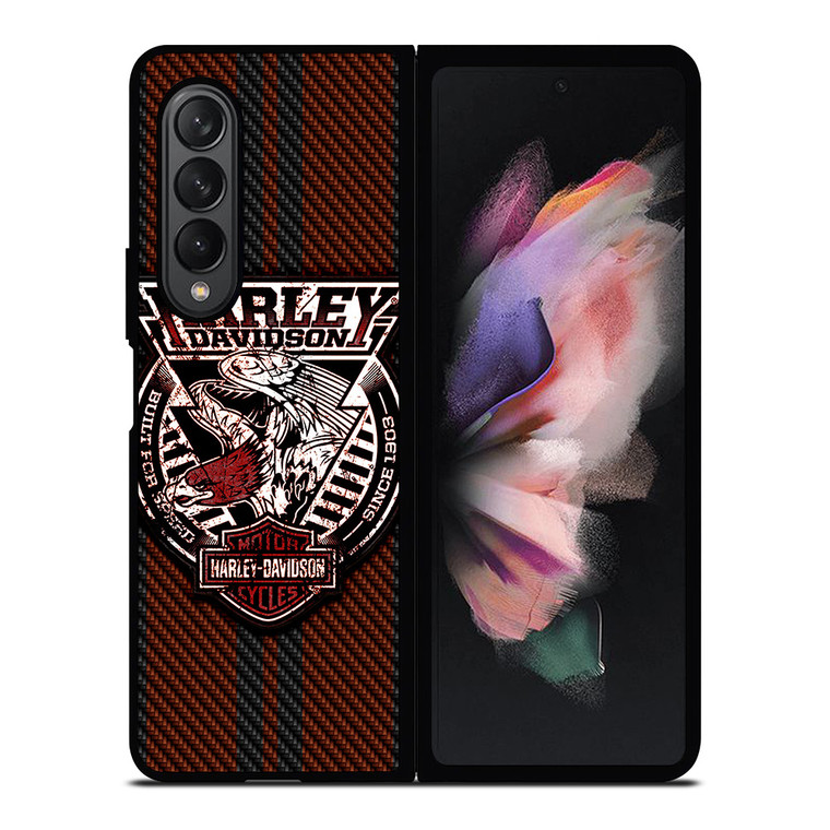 HARLEY DAVIDSON 4 Samsung Galaxy Z Fold 3 Case Cover