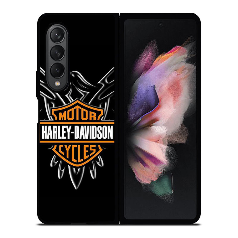 HARLEY DAVIDSON EAGLE LOGO Samsung Galaxy Z Fold 3 Case Cover