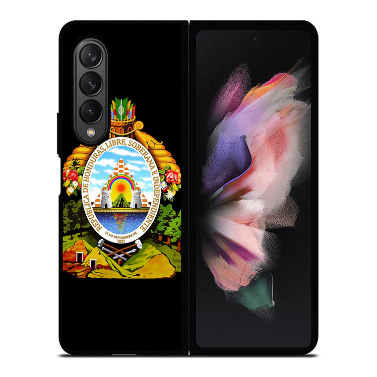 HONDURAS SYMBOL COAT OF ARMS Samsung Galaxy Z Fold 3 Case Cover