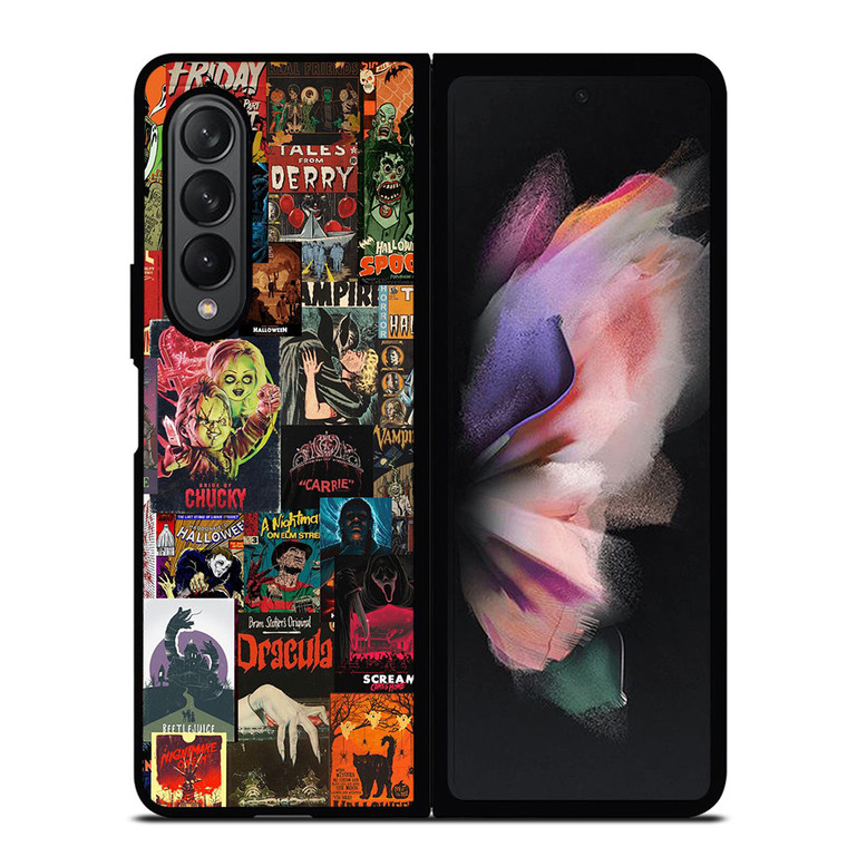 HORROR MOVIE COMPILATION POSTER Samsung Galaxy Z Fold 3 Case Cover
