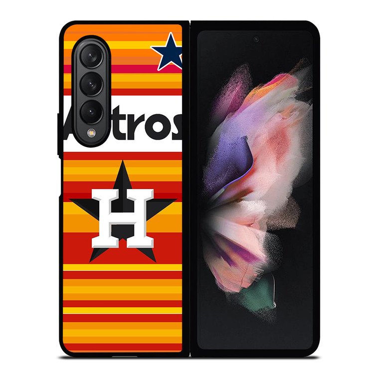HOUSTON ASTROS MLB 2 Samsung Galaxy Z Fold 3 Case Cover
