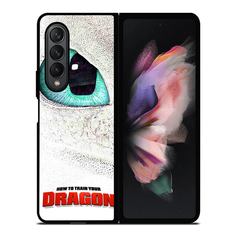 HOW TO TRAIN YOUR DRAGON MOVIE 3 LIGHTFURY Samsung Galaxy Z Fold 3 Case Cover