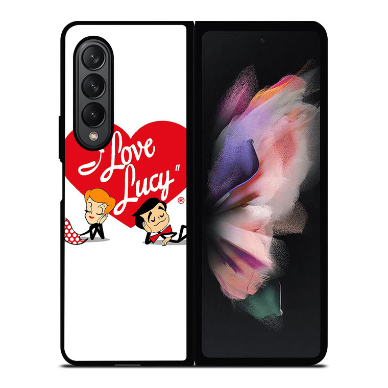I LOVE LUCY FALLING LOVE Samsung Galaxy Z Fold 3 Case Cover