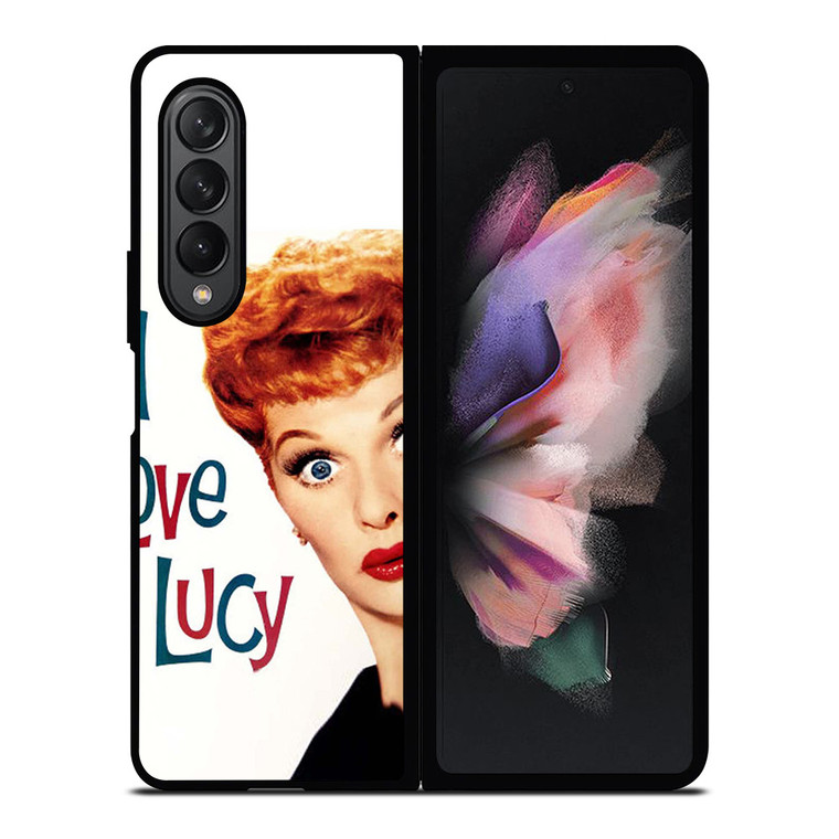 I LOVE LUCY SHOCK FACE Samsung Galaxy Z Fold 3 Case Cover