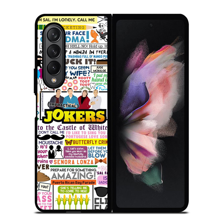 IMPRACTICAL JOKERS QUOTES Samsung Galaxy Z Fold 3 Case Cover IMPRACTICAL JOKERS QUOTES Samsung Galaxy Z Fold 3 Case Cover