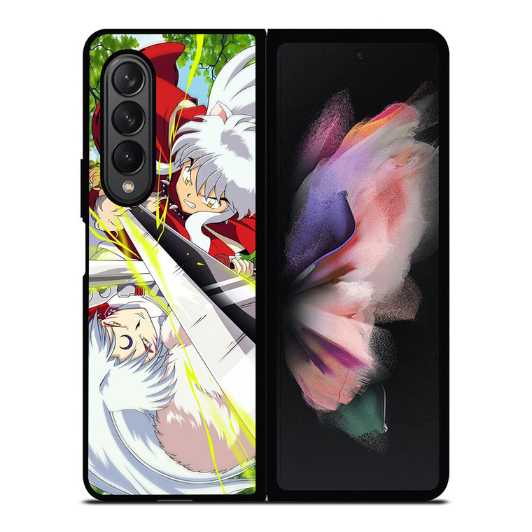 INUYASHA VS SESSHOMARU MANGA ANIME Samsung Galaxy Z Fold 3 Case Cover