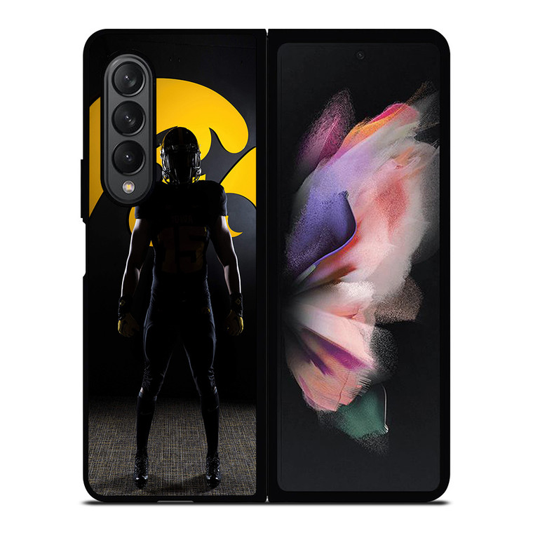 IOWA HAWKEYES COLLEGE Samsung Galaxy Z Fold 3 Case Cover