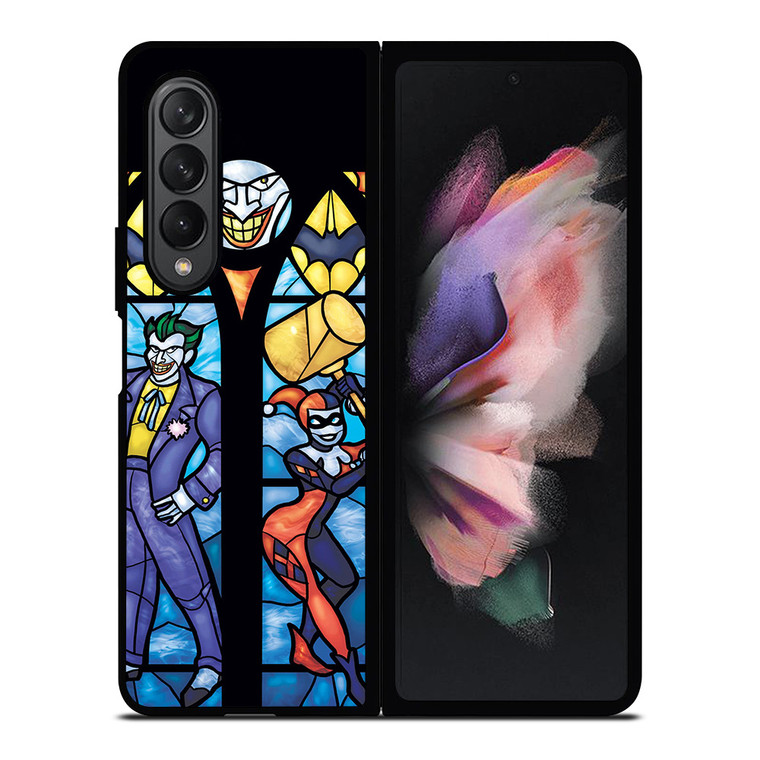JOKER AND HARLEY QUINN ART Samsung Galaxy Z Fold 3 Case Cover