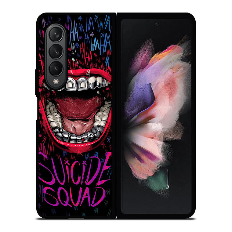 JOKER COMIC SUICIDE SQUAD HAHAHA Samsung Galaxy Z Fold 3 Case Cover
