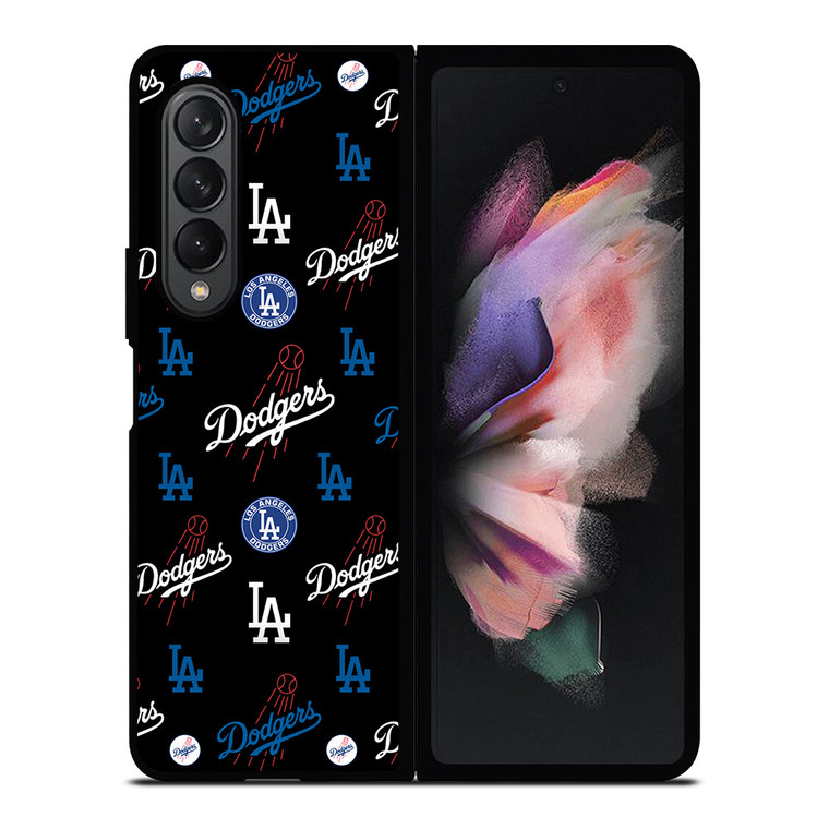 LA LOS ANGELES DODGERS COLLAGE Samsung Galaxy Z Fold 3 Case Cover