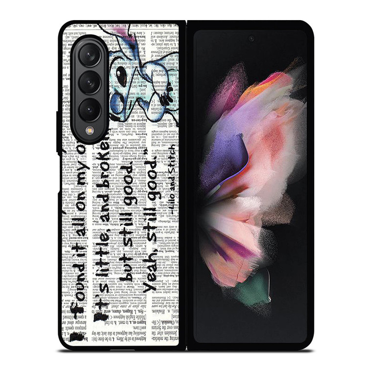 LILO AND STITCH QUOTES Disney Samsung Galaxy Z Fold 3 Case Cover LILO AND STITCH QUOTES Disney Samsung Galaxy Z Fold 3 Case Cover