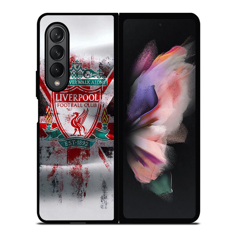 LIVERPOOL FC LOGO ENGLAND FLAG Samsung Galaxy Z Fold 3 Case Cover