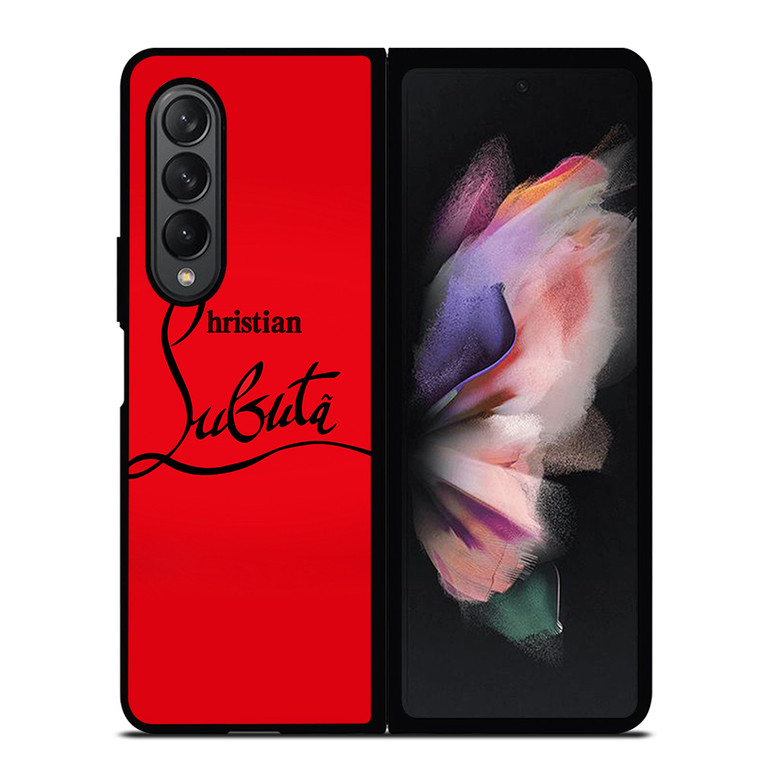 LOUBOUTIN LOGO Samsung Galaxy Z Fold 3 Case Cover LOUBOUTIN LOGO Samsung Galaxy Z Fold 3 Case Cover