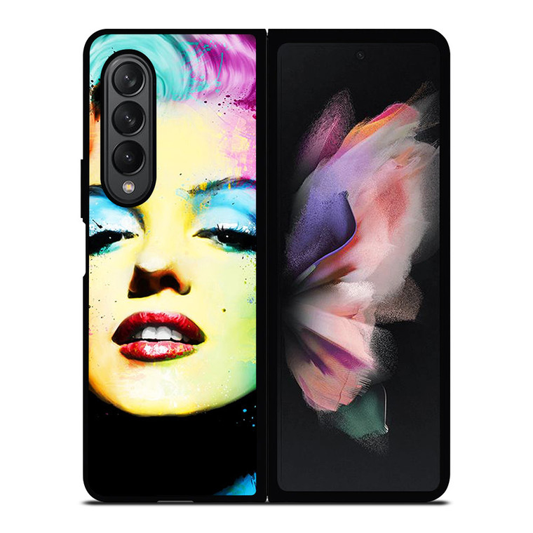 LOVELY MARILYN MONROE ARTWORK Samsung Galaxy Z Fold 3 Case Cover